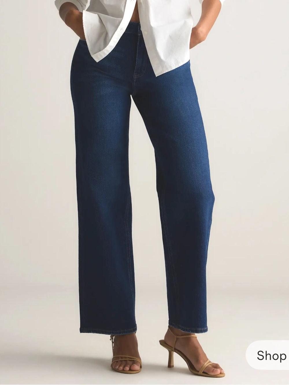 Quince Bella Relaxed Straight Leg Jeans